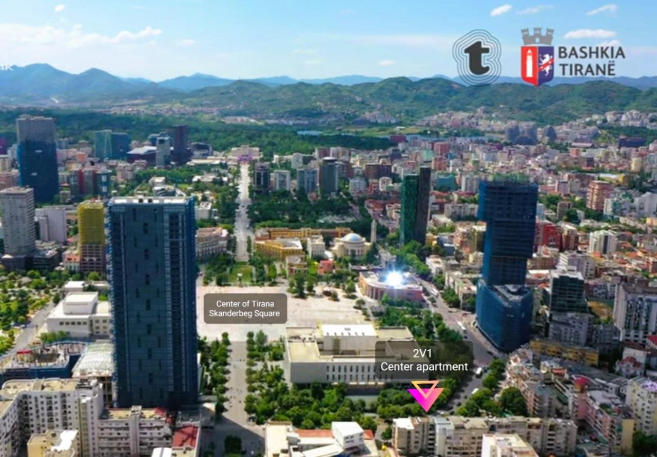 2V1 - Center Apartment 4 Тирана Екстериор снимка